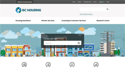 Desktop Screenshot of bchousing.org